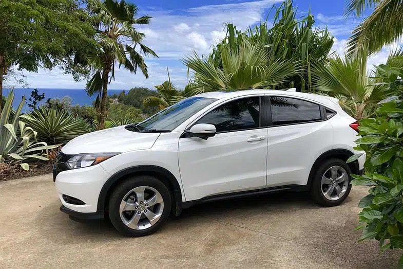 White Honda HR-V Crossover