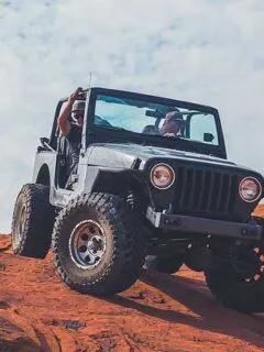 Jeep Off-Road 4x4 in the Desert