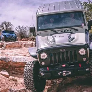 Jeeps in Moab Utah