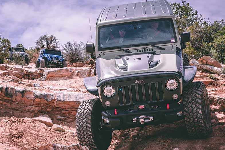 Jeeps in Moab Utah