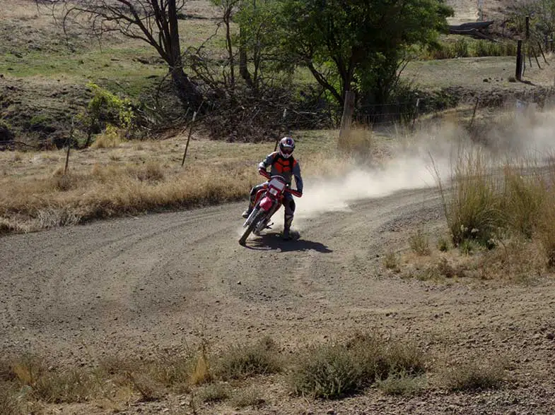 Honda XR650R Race Track