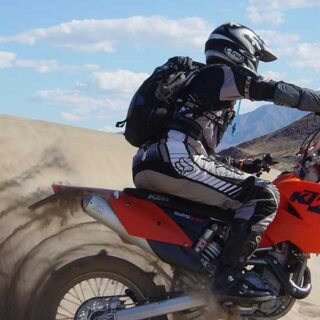 KTM Dirt Bike Sand Dunes