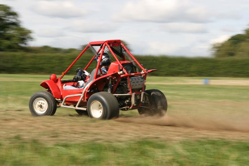 Red Racing Buggy