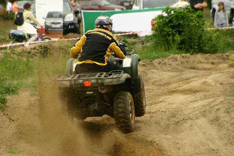 ATV Quad Race Competition