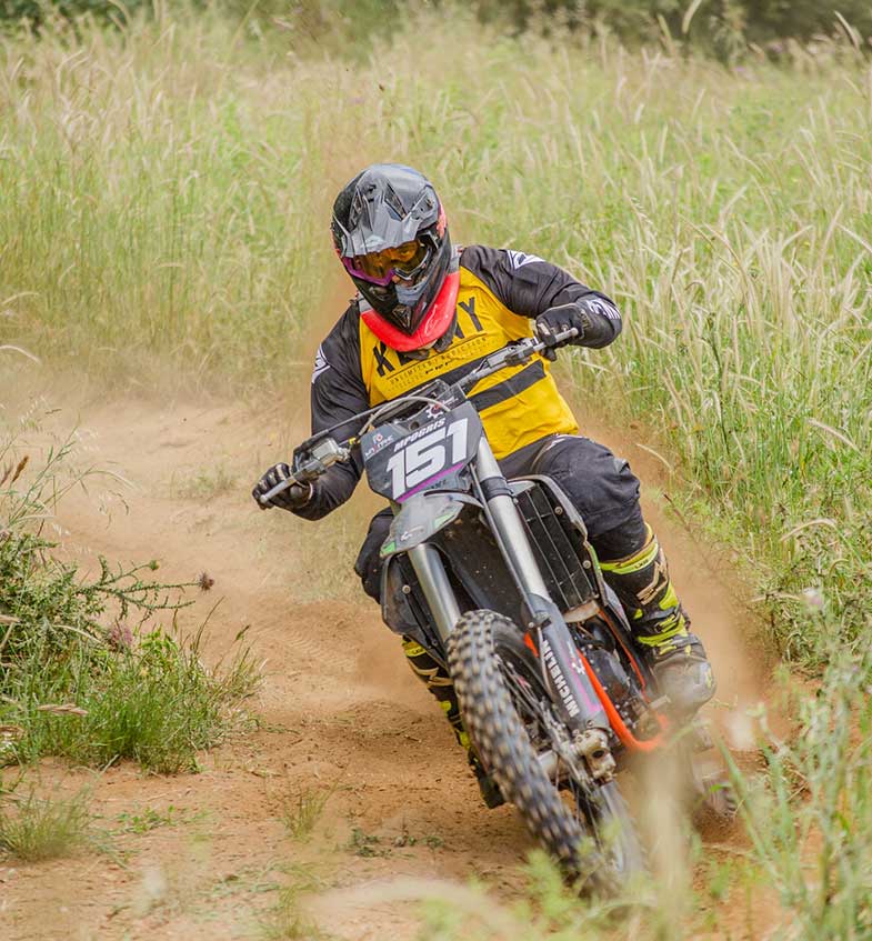 Dirt Bike Trail Countryside Rider