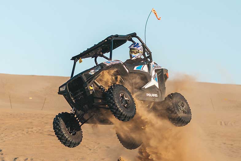 Polaris Sand Dune Riding