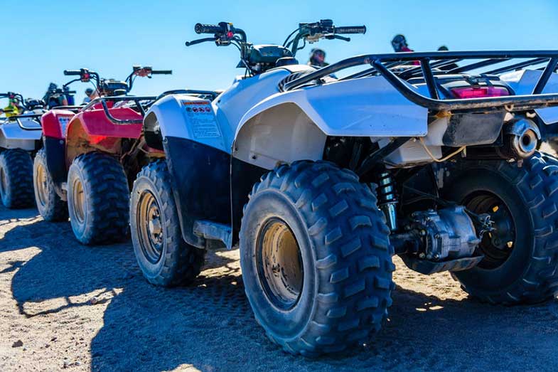 Quad Bikes on Sand