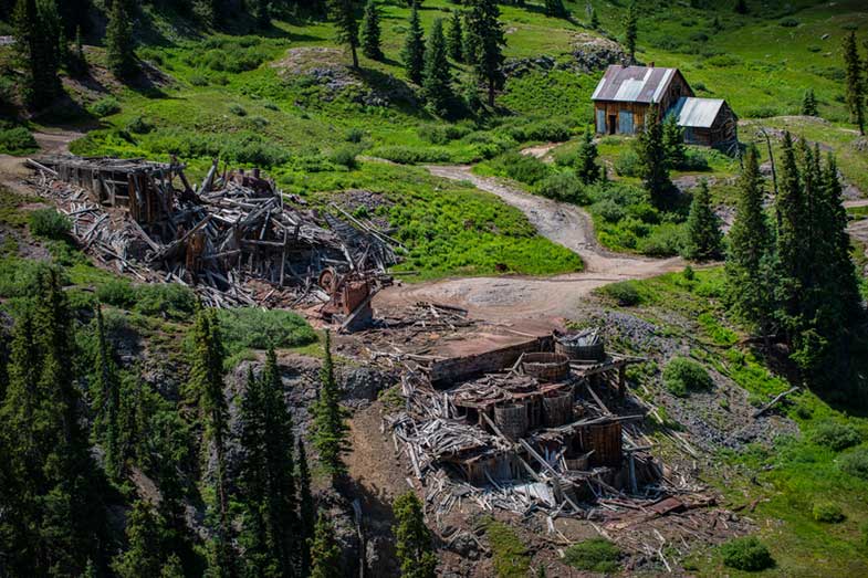 Mine Ruins, Alpine Loop, Colorado