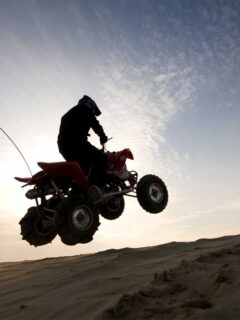 ATV Sand Dune Jump