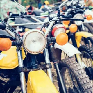 Classic Motorcycles Up Close