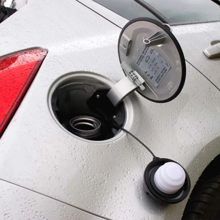 Car Fuel Tank Open Lid