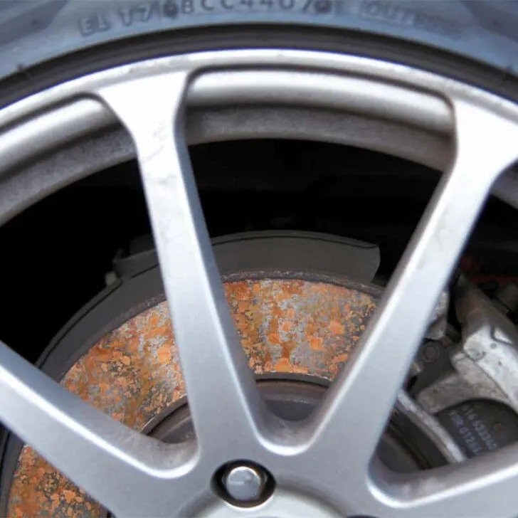Rusty Disk Brakes