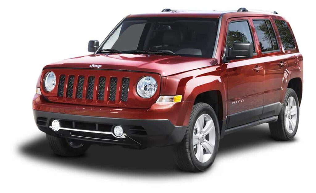 Red Jeep Patriot