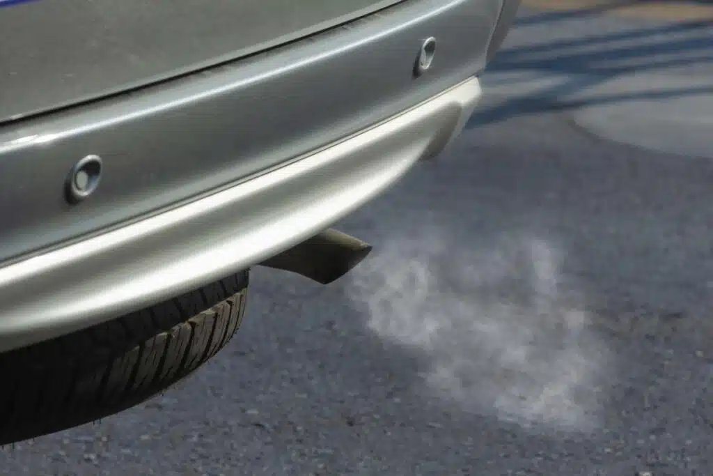 Car Exhaust White Smoke