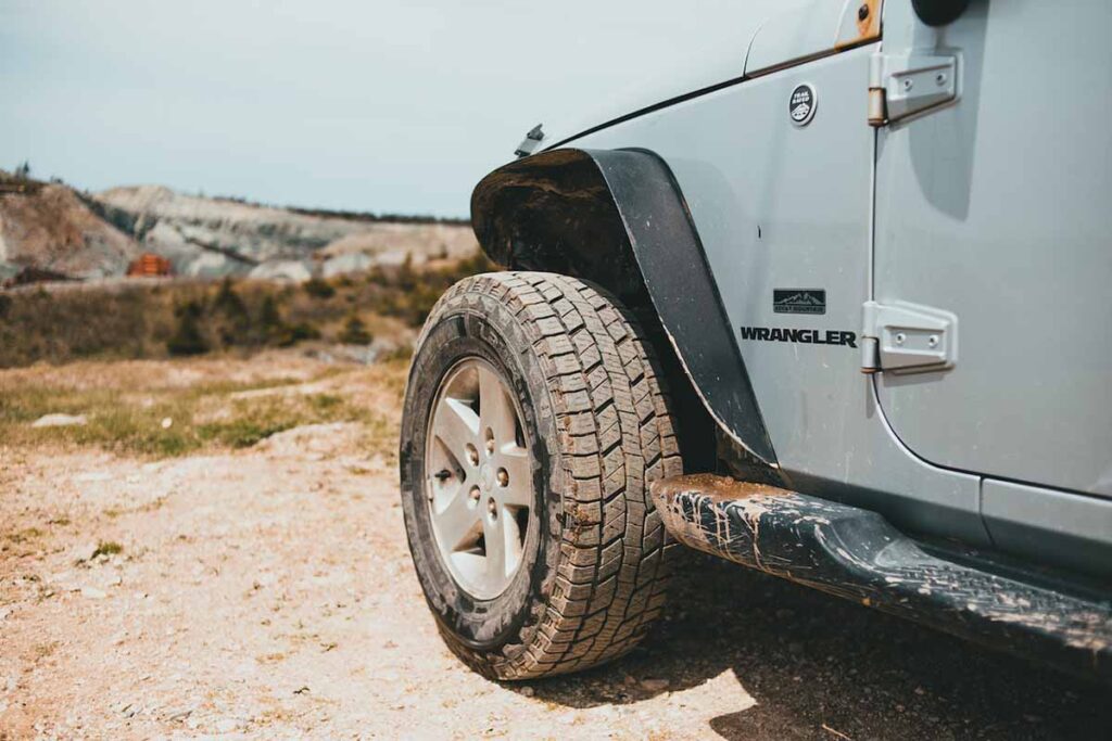 Jeep Wrangler Front Tire