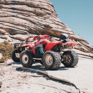 Red Honda 300EX ATV