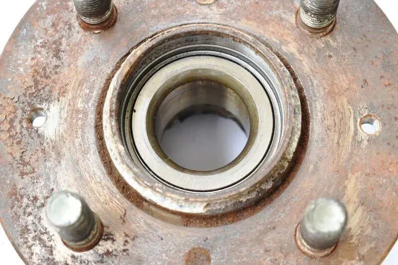 Rusty Car Wheel Bearing