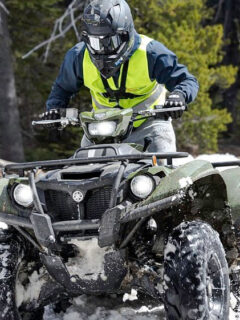 ATV Riding in the Snow