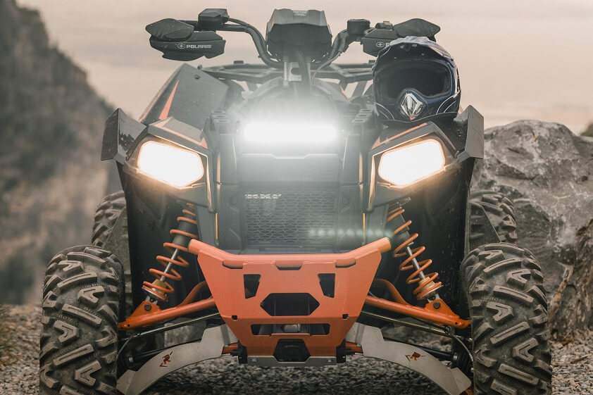 Orange and Black ATV