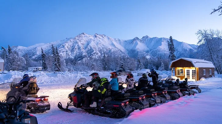 Alaska Snowmobile Tour
